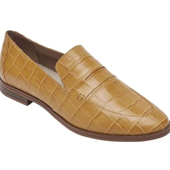 Rockport | Shoes | Rockport Crocembossed Mustard Yellow  display picture 3